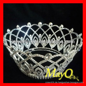 Full Round Diamond Prinzessin Krone, ähnliche Designs zur Verfügung, Runde Festzug Krone, Schmuck Braut-Tiara